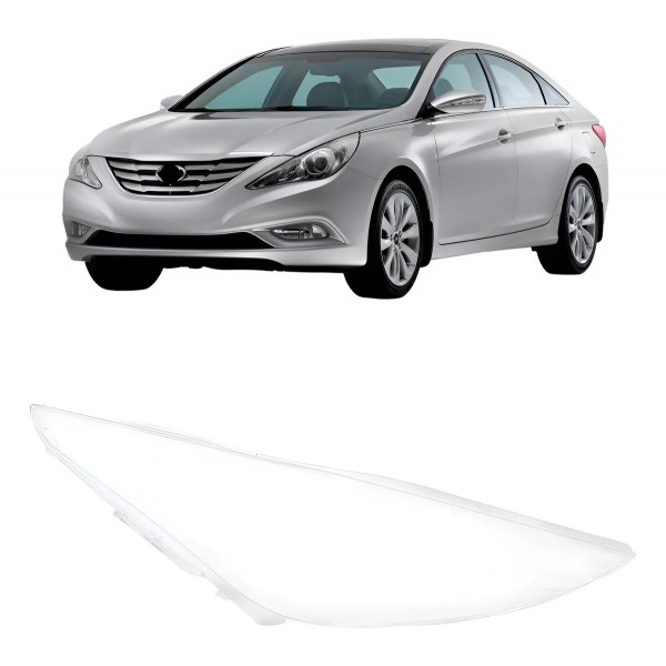 Lente Farol Para Hyundai Sonata 2011 Até 2014