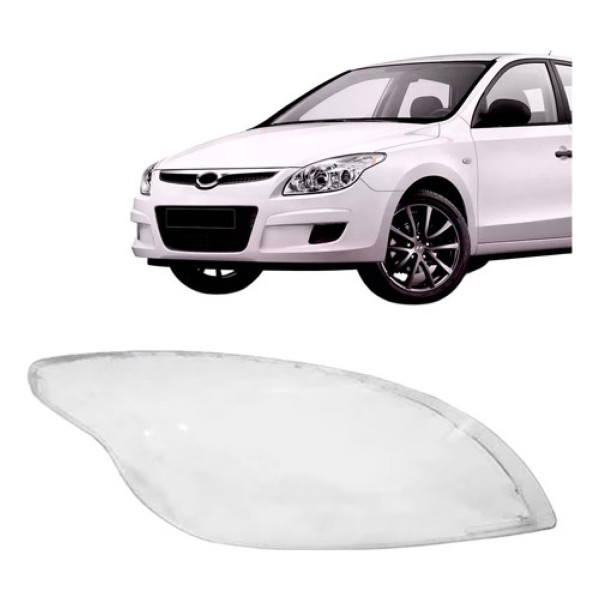 Lente Farol Hyundai I30 2008 2009 2010 2011 2012