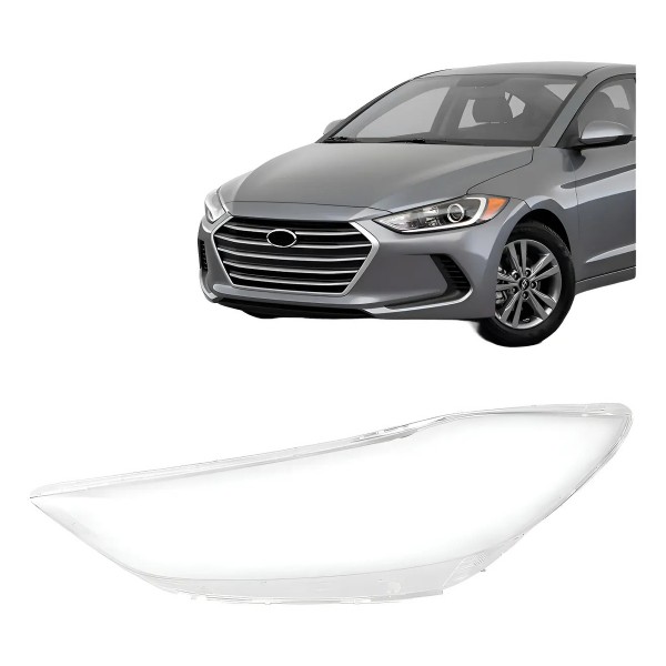 Lente Farol Para Hyundai Elantra 2017 2018