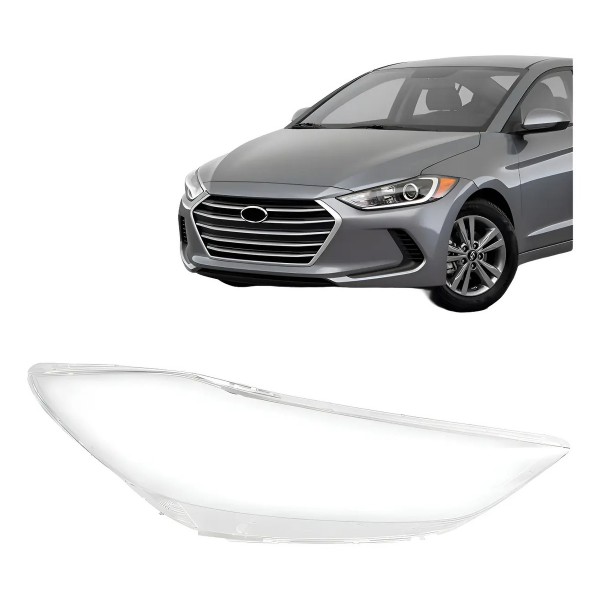 Lente Farol Para Hyundai Elantra 2017 2018