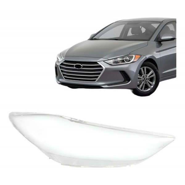 Lente Farol Para Hyundai Elantra 2017 2018