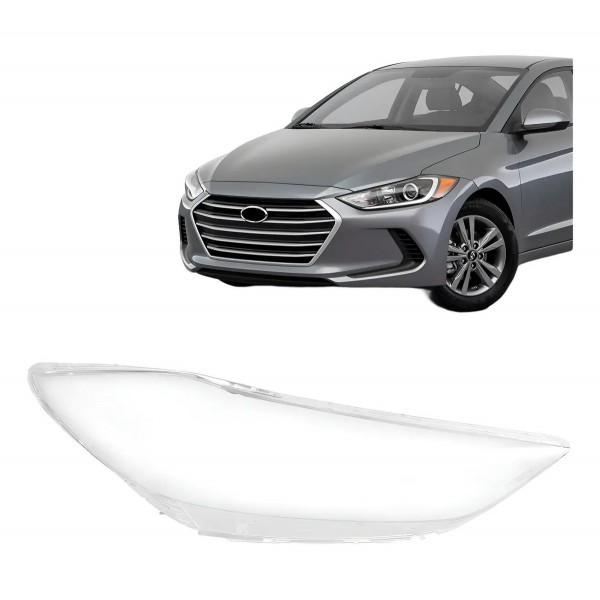 Lente Farol Para Hyundai Elantra 2017 2018