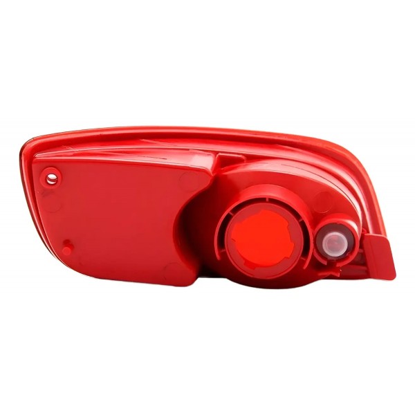 Lanterna Traseira Parachoque Santa Fé 06 07 08 A 10 Vermelho