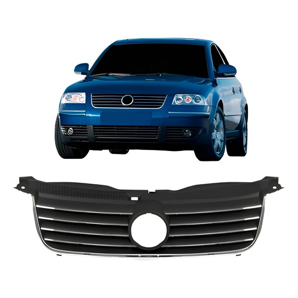 Grade Radiador Passat 2001 2002 03 04 2005 Com Friso Cromado