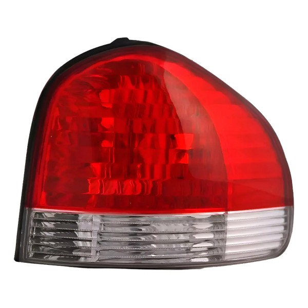 Par Lanterna Traseira Para Hyundai Santa Fe 2004 Até 2006 Ambos Lados Vermelho