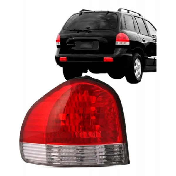 Lanterna Traseira Para Hyundai Santa Fe 2004 Até 2006