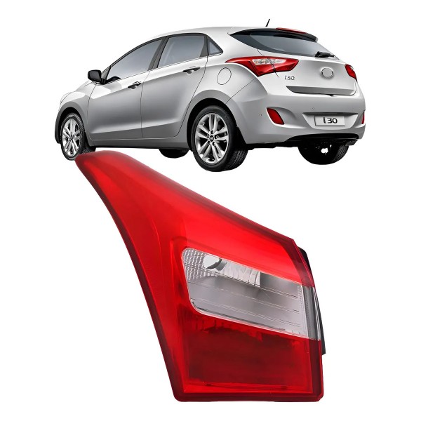 Lanterna Traseira Para Hyundai I30 2013 A 2016 Canto