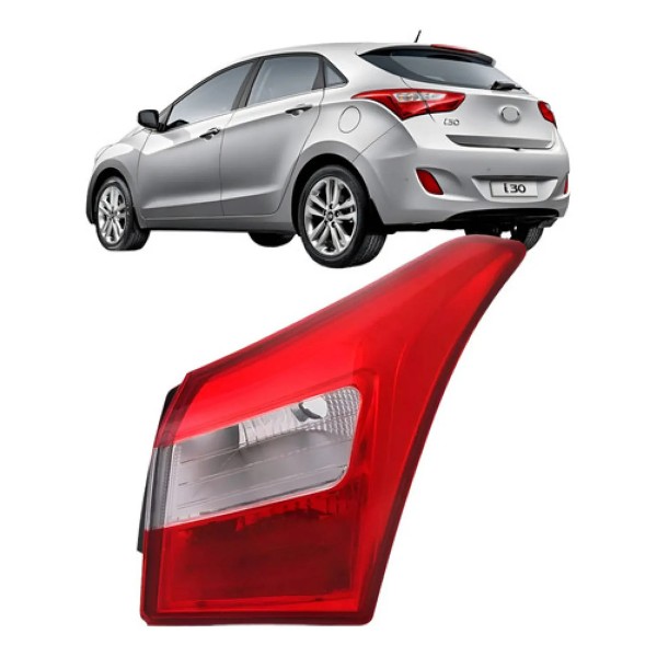 Lanterna Traseira Para Hyundai I30 2013 A 2016 Canto