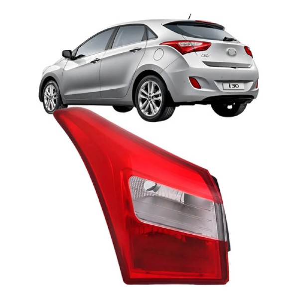 Lanterna Traseira Para Hyundai I30 2013 A 2016 Canto
