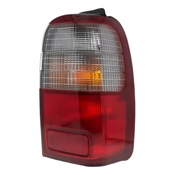 Par Lanterna Traseira Hilux Sw4 2001 02 03 04 2005 Bicolor Ambos Lados Vermelho