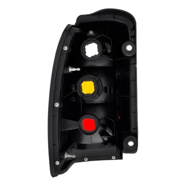 Par Lanterna Traseira Hilux Sw4 2001 02 03 04 2005 Bicolor Ambos Lados Vermelho