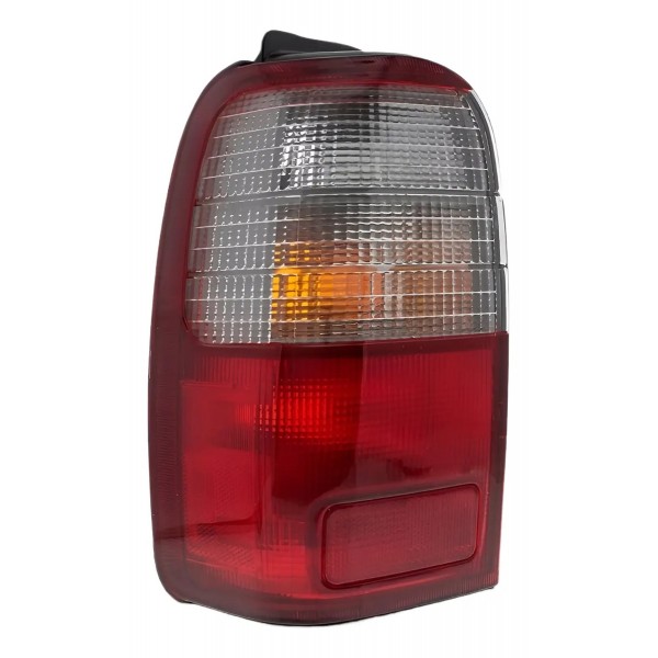 Par Lanterna Traseira Hilux Sw4 2001 02 03 04 2005 Bicolor Ambos Lados Vermelho