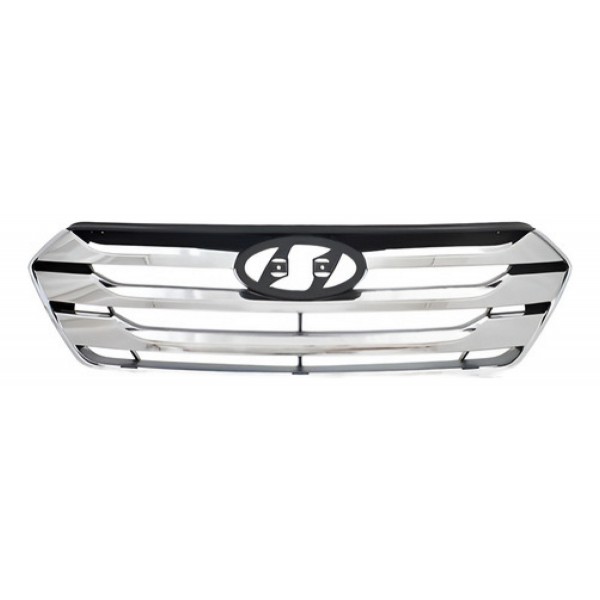 Grade Radiador Santa Fe 2014 2015 2016 Cromado