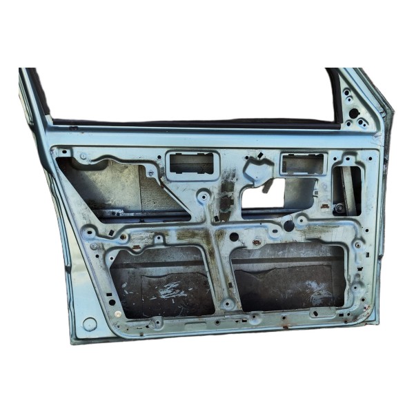 Porta Dianteira Esquerda Uno Antigo 1995 A 2000 Dianteira Esquerda Esverdeado