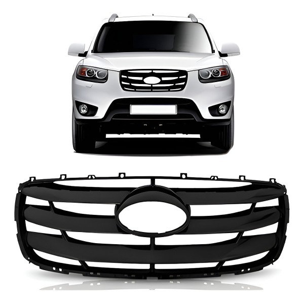 Grade Radiador Santa Fe 2010 2011 2012