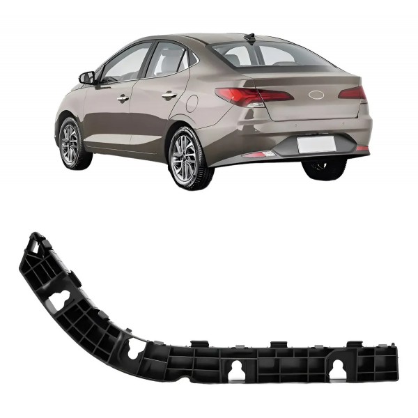 Guia Suporte Parachoque Traseiro Hb20 2020 21 22 2023 Sedan