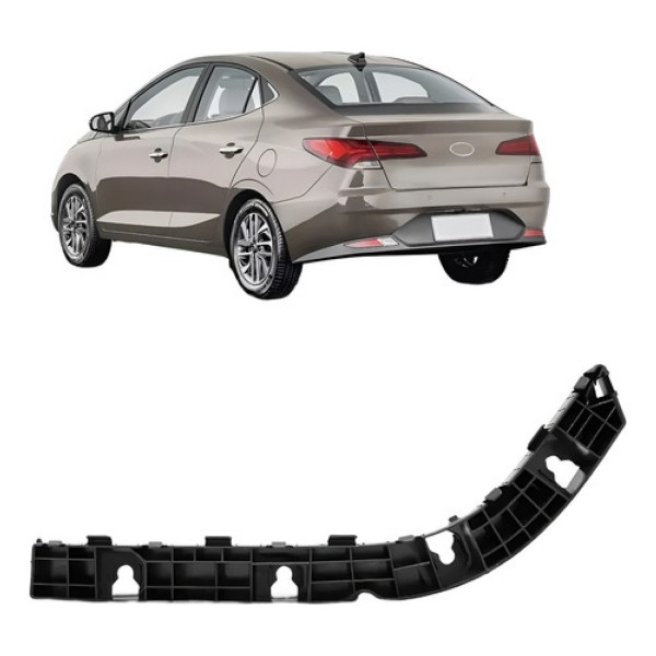 Guia Suporte Parachoque Traseiro Hb20 2020 21 22 2023 Sedan