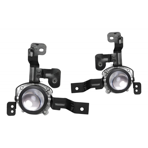 Par Farol Milha Elantra 2017 2018 Com Suporte. Direito + Esquerdo