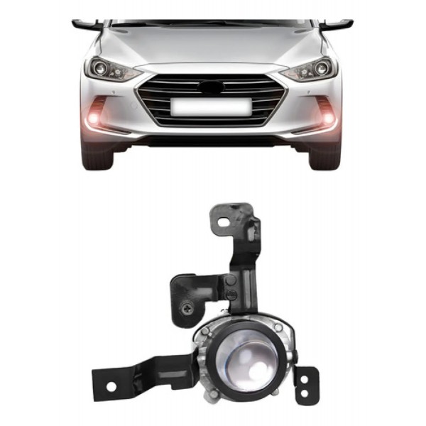 Farol Milha Elantra 2017 2018 Com Suporte Modelo Original