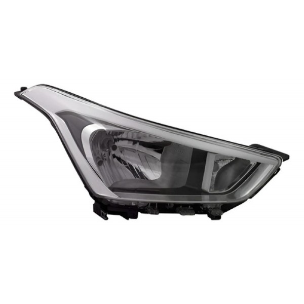 Par Farol Para Hyundai Creta 2017 2018 A 2020 Manual Cromado