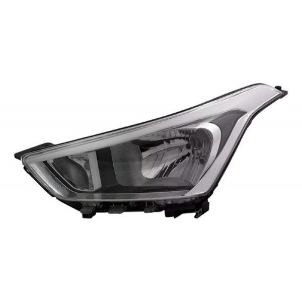 Farol Para Hyundai Creta 2017 2018 2019 2020 Manual Cromado