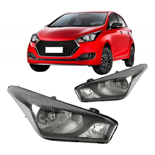 Par Farol Hb20 2012 A 2016 Fumê