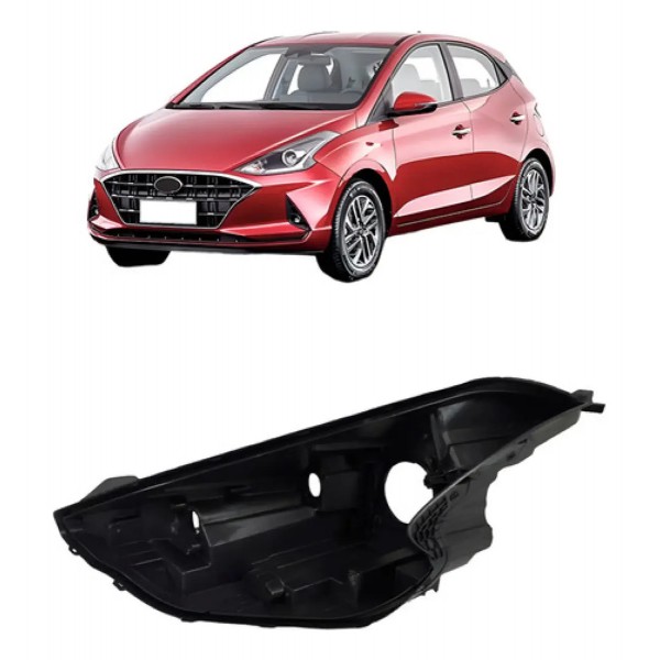 Carcaça Farol Para Hyundai Hb20 2020 2021 2022
