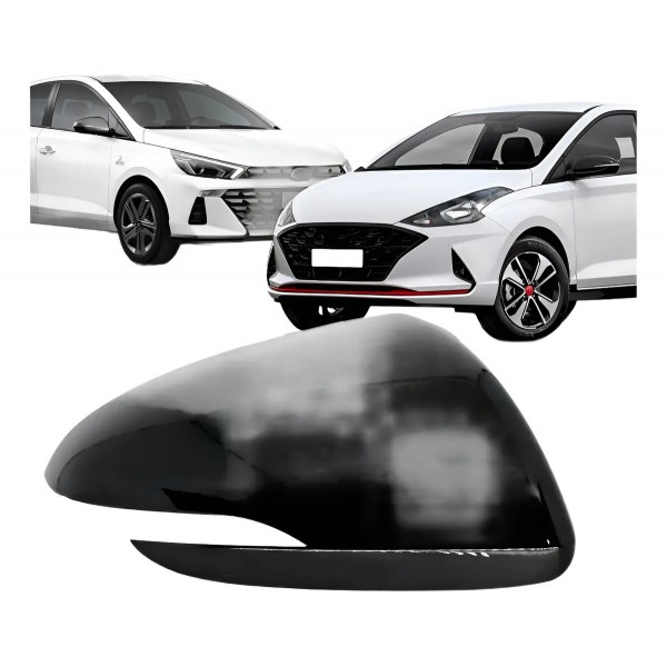 Capa Retrovisor Hb20 Com Furo Pisca  2020 A 2023