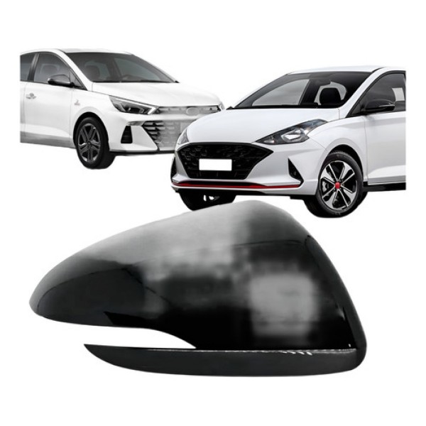 Capa Retrovisor Hb20 Com Furo Pisca  2020 A 2023