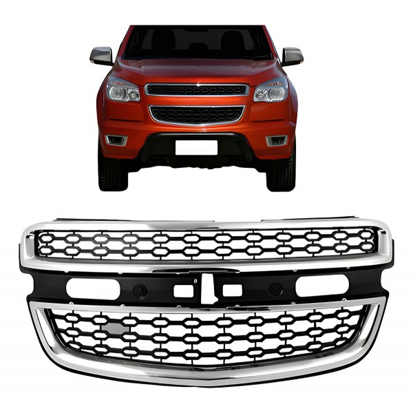 Grade Blazer S10 Cromada 2012 Até 2016 Preto