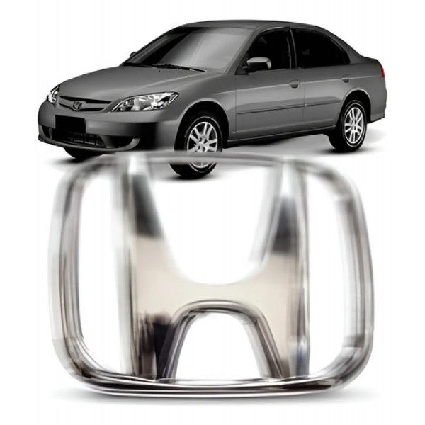 Emblema Grade Radiador Civic/ Fit 2004 2005 2006