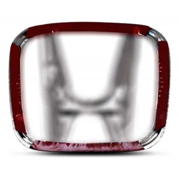 Emblem H Grande Grade Cromado Civic 1996 A 2000