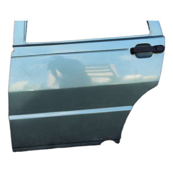 Porta Traseira Esquerda Uno Antigo 1995 A 2000 Traseira Esquerda Verde