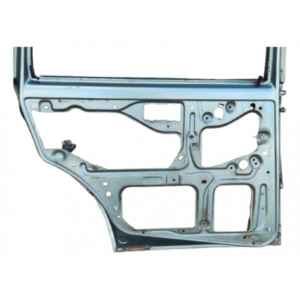 Porta Traseira Esquerda Uno Antigo 1995 A 2000 Traseira Esquerda Verde