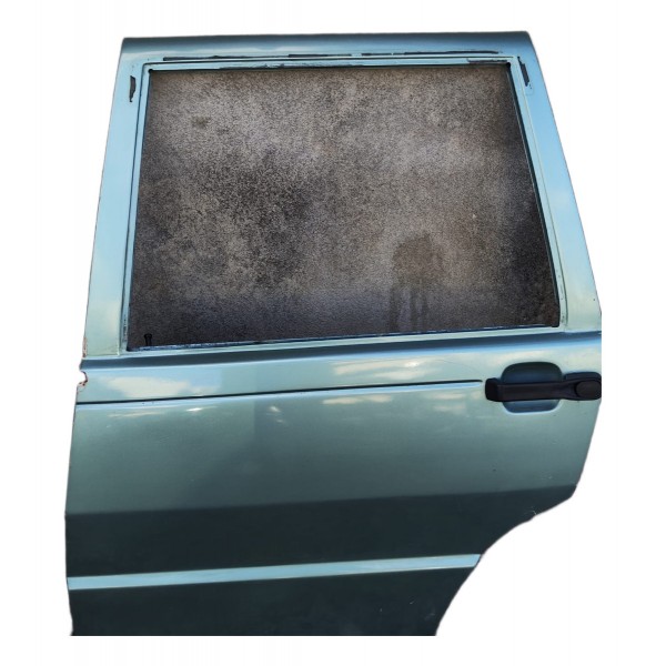 Porta Traseira Esquerda Uno Antigo 1995 A 2000 Traseira Esquerda Verde