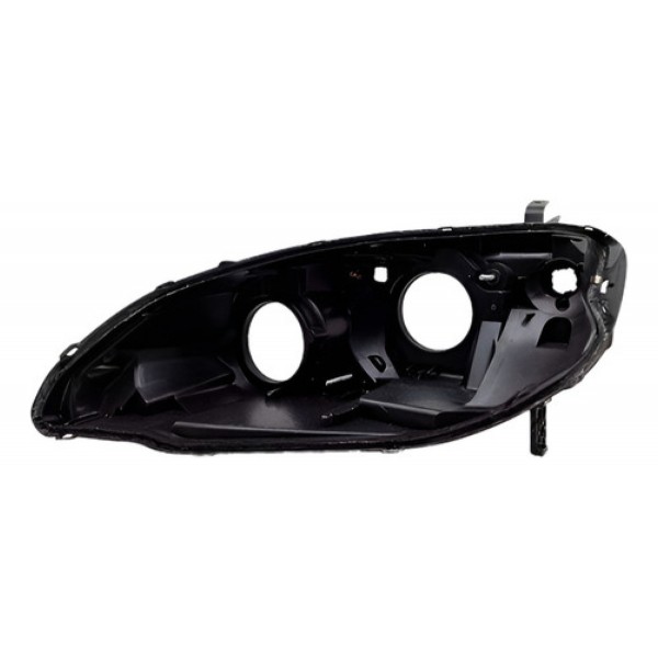 Par Carcaça Farol Dianteiro Para Honda Civic 2004 A 2006
