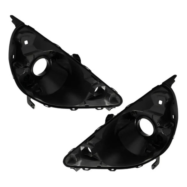 Par Carcaça Farol Fit 2003 A 2008