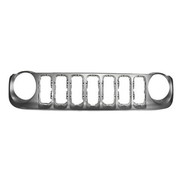 Grade Radiador Jeep Renegade 2015 A 2017 Cor Prata