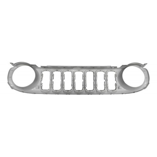 Grade Radiador Jeep Renegade 2015 A 2017 Cor Prata