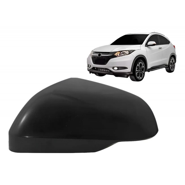 Capa De Retrovisor Hrv 2015 A 2021 Preta