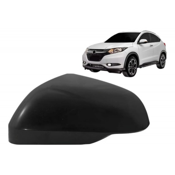 Capa De Retrovisor Para Honda Hrv 2015 A 2021 Preta