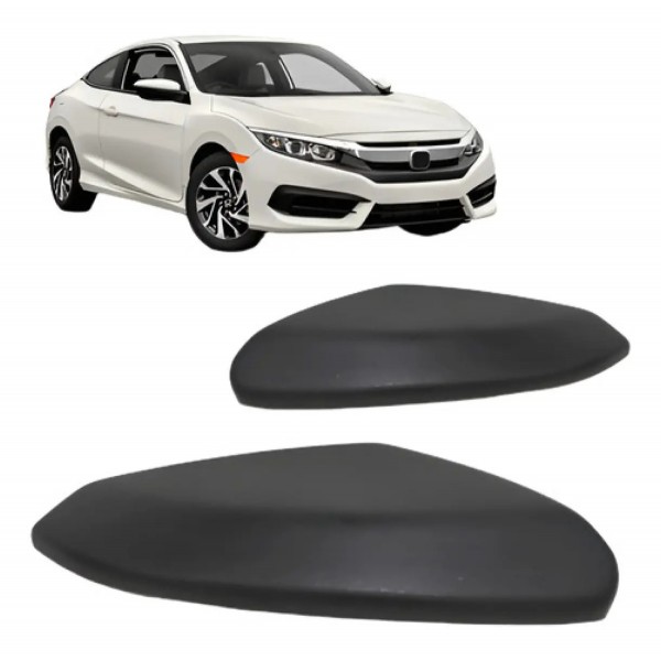 Par Capa De Retrovisor Civic 2017 A 2021