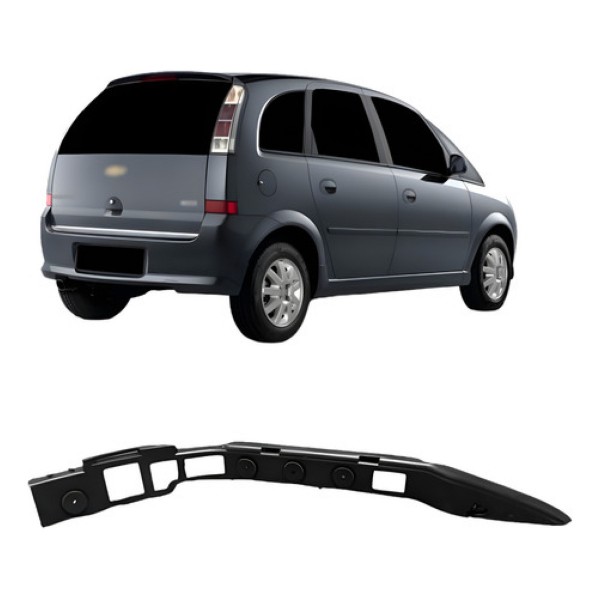 Guia Parachoque Traseiro Meriva 2002 03 04 05 06 07 A 2012