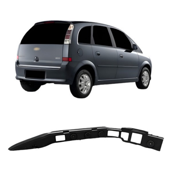 Guia Parachoque Traseiro Meriva 2002 03 04 05 06 07 A 2012