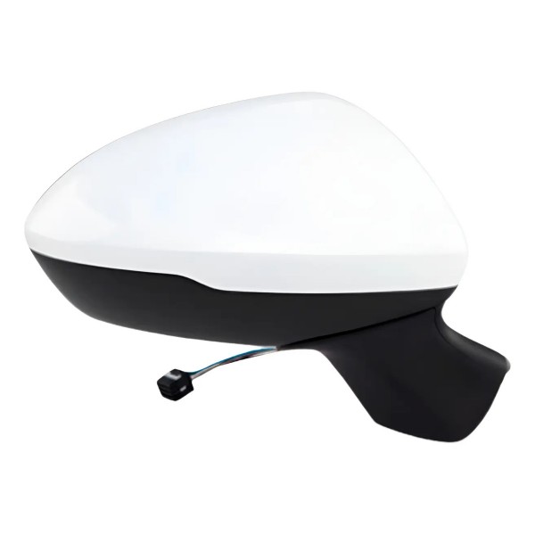 Retrovisor Externo Eletrico Cruze 2017 A 2024 Branco 3 Fios