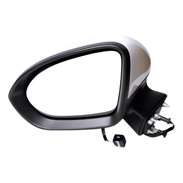 Retrovisor Externo Eletrico Cruze 2017 A 2024 Branco 3 Fios