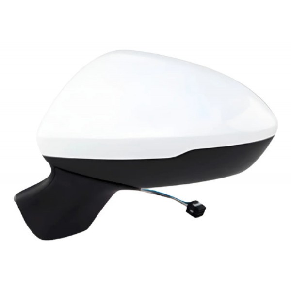 Retrovisor Externo Eletrico Cruze 2017 A 2024 Branco 3 Fios