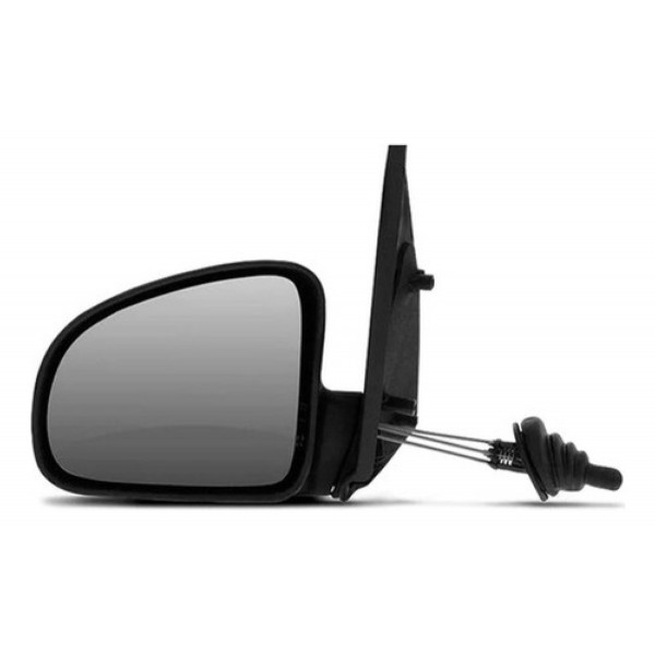 Par Celta 2001 A 2006 Retrovisor C/ Controle Preto