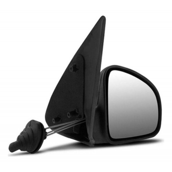Par Celta 2001 A 2006 Retrovisor C/ Controle Preto