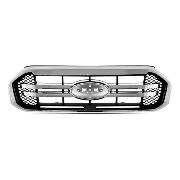 Grade Radiador Cinza/preta Ranger 2020 A 2023